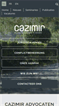 Mobile Screenshot of cazimir.be